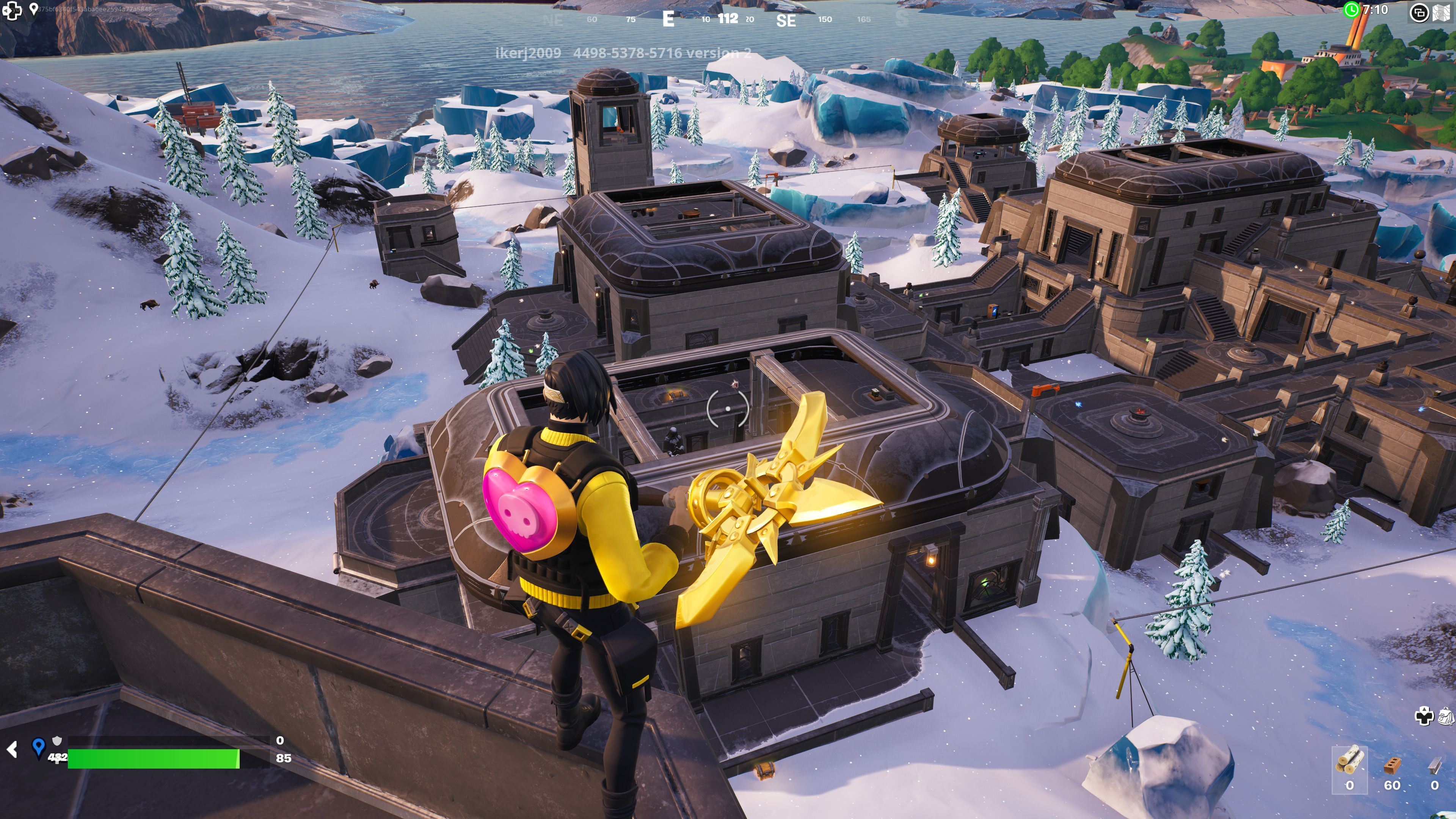 View of Fortnite brutal bastion 