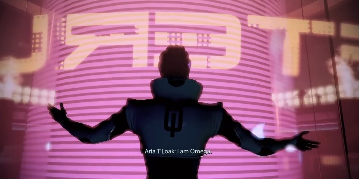 Aria ruling Afterlife in Mass Effect 2.