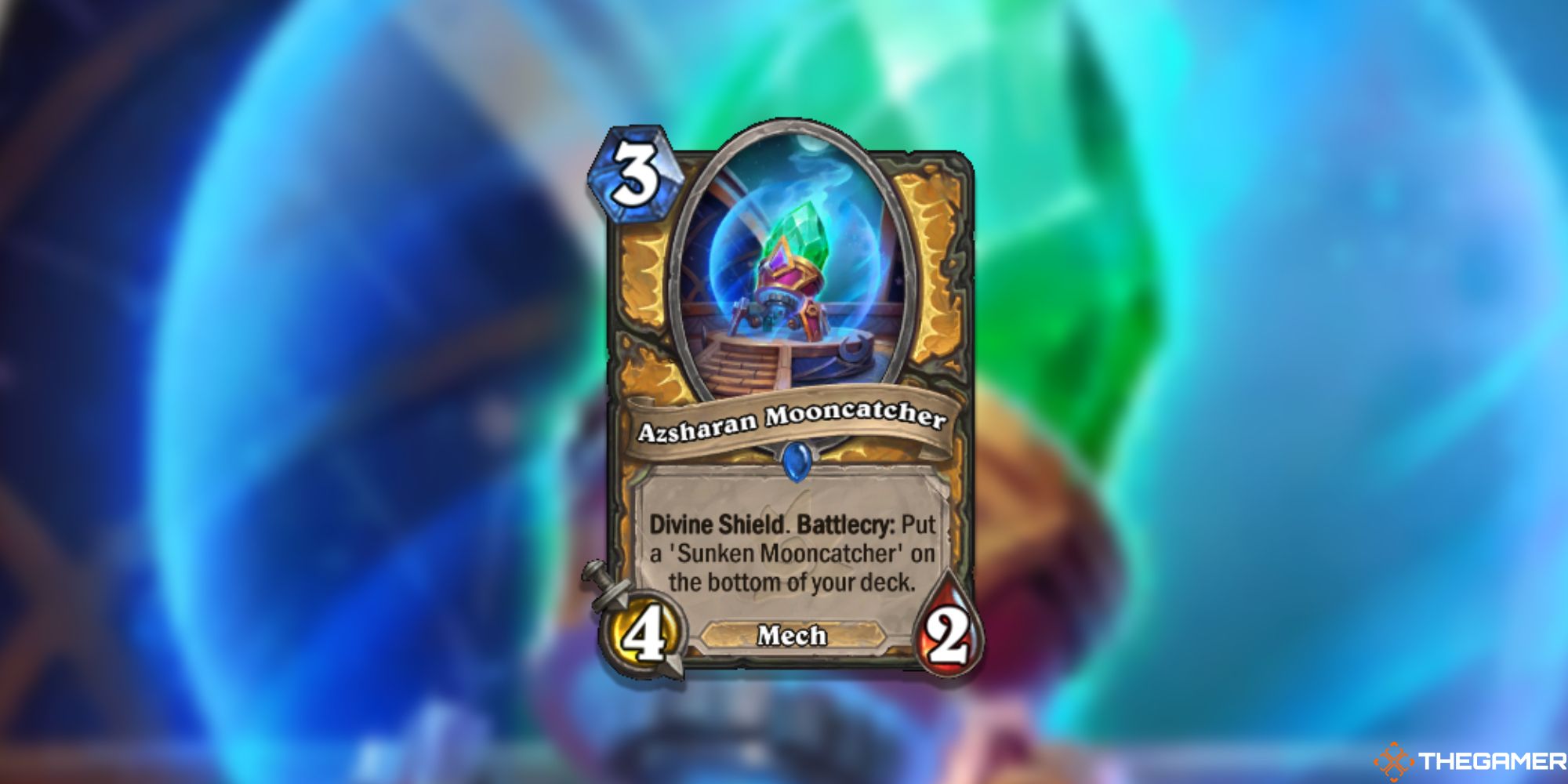Azsharan Mooncatcher Hearthstone Card