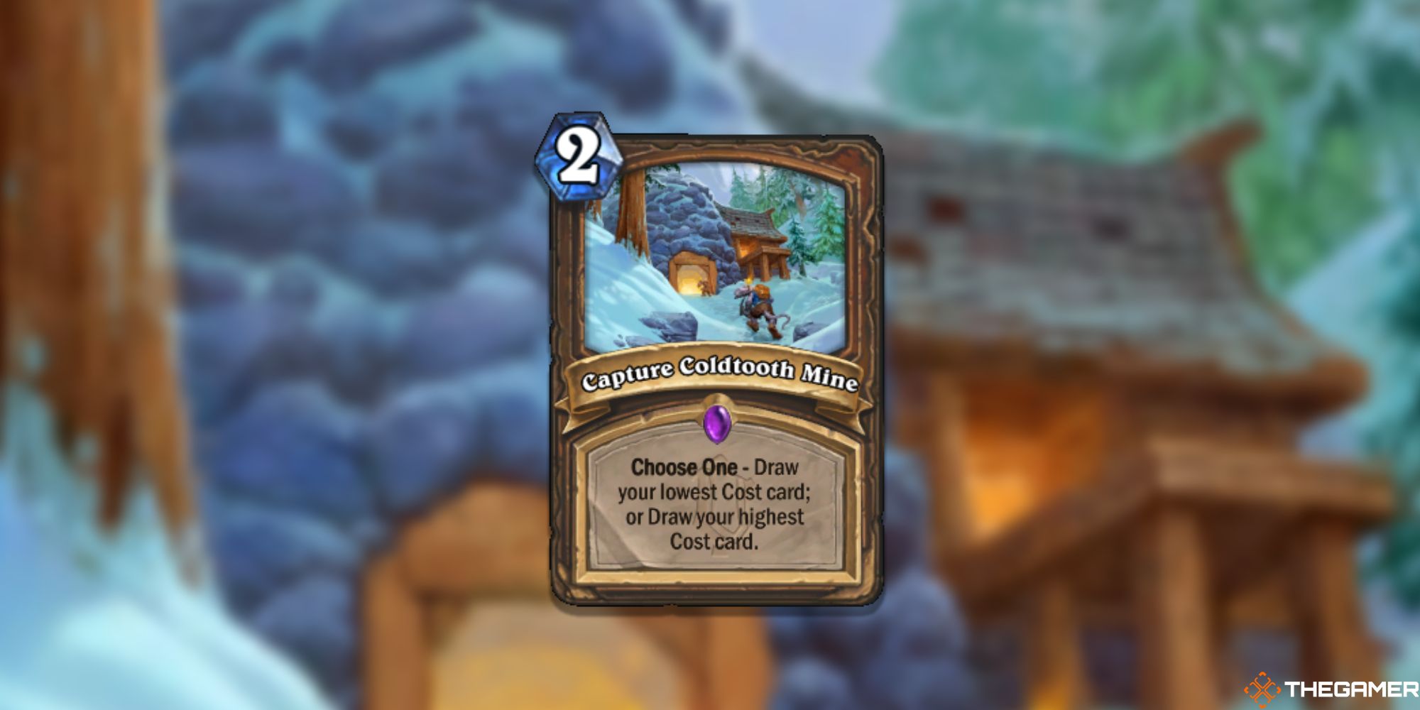 Capture Coldtooth Mine Hearthstone Card