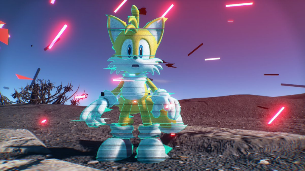 Tails in Sonic Frontiers.