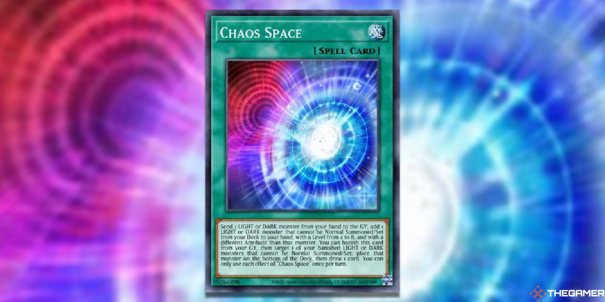 chaos space yugioh