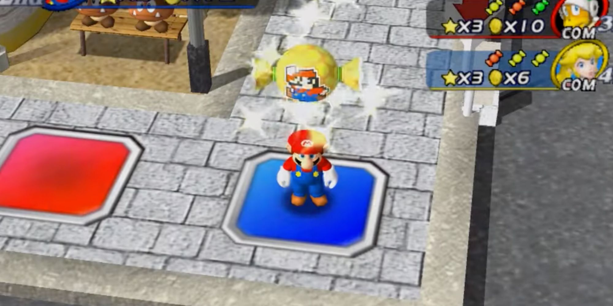 Mario from Mario Party 8 Featuring Bitsize Candy