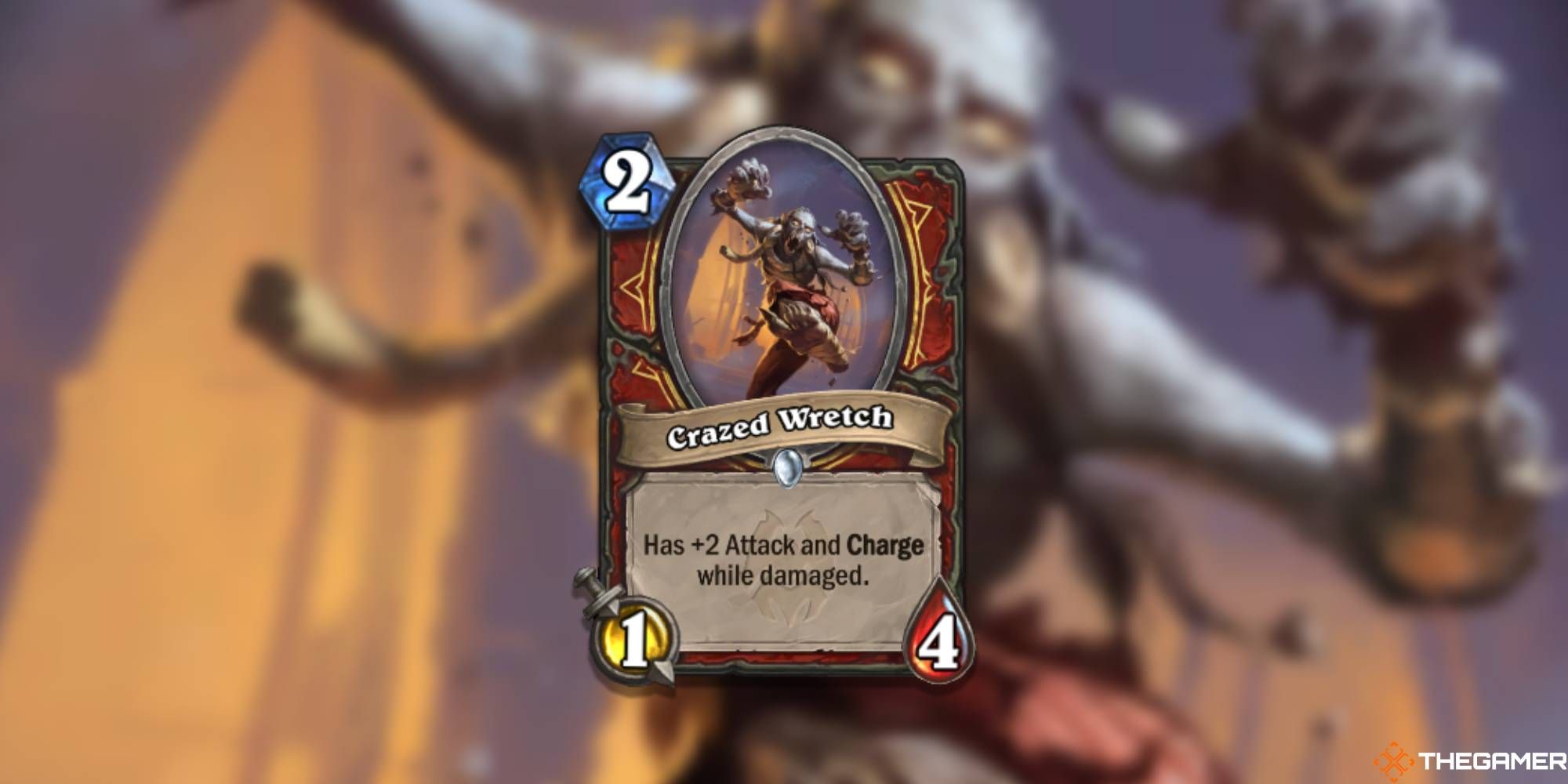Crazed Wretch Hearthstone Card Murder At Castle Nathria