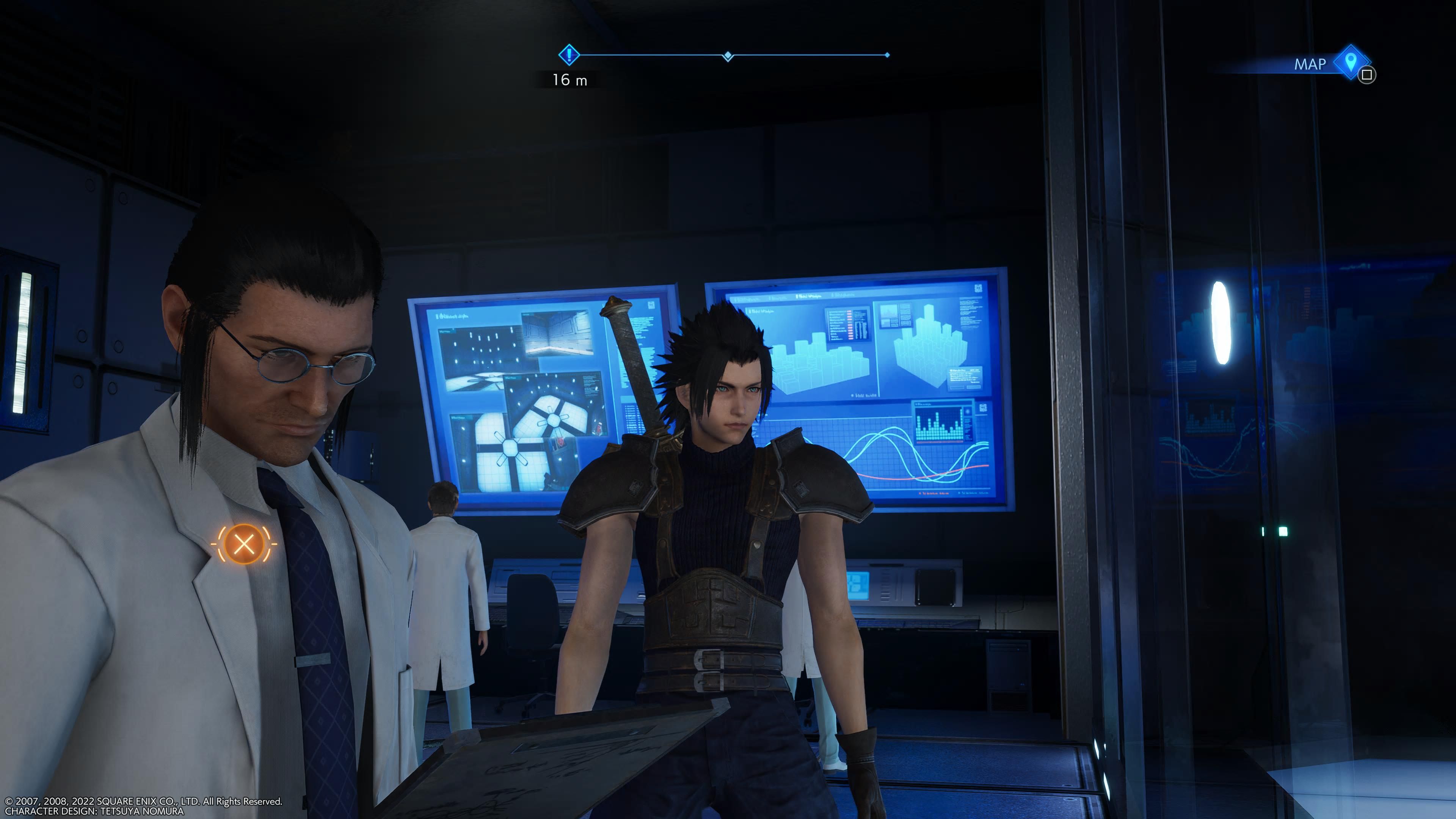 Crisis Core FF7 Reunion Zack And Hojo