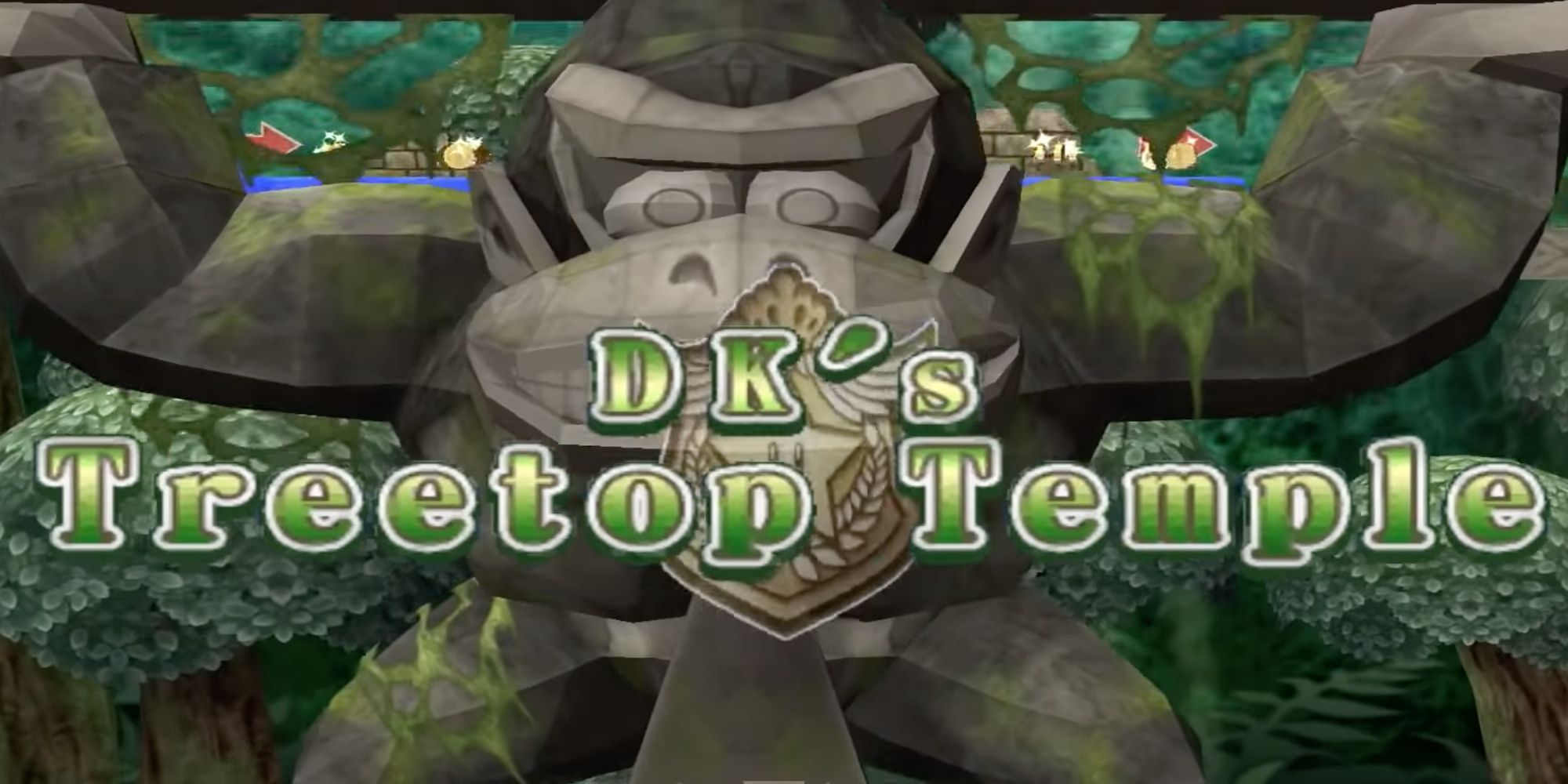 DK's Treetop Temple from Mario Party 8