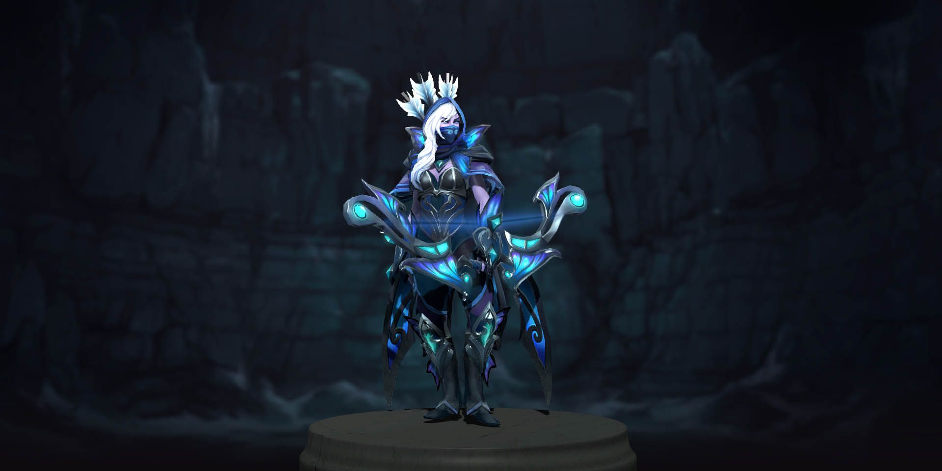 Dota 2 a masked frost archer