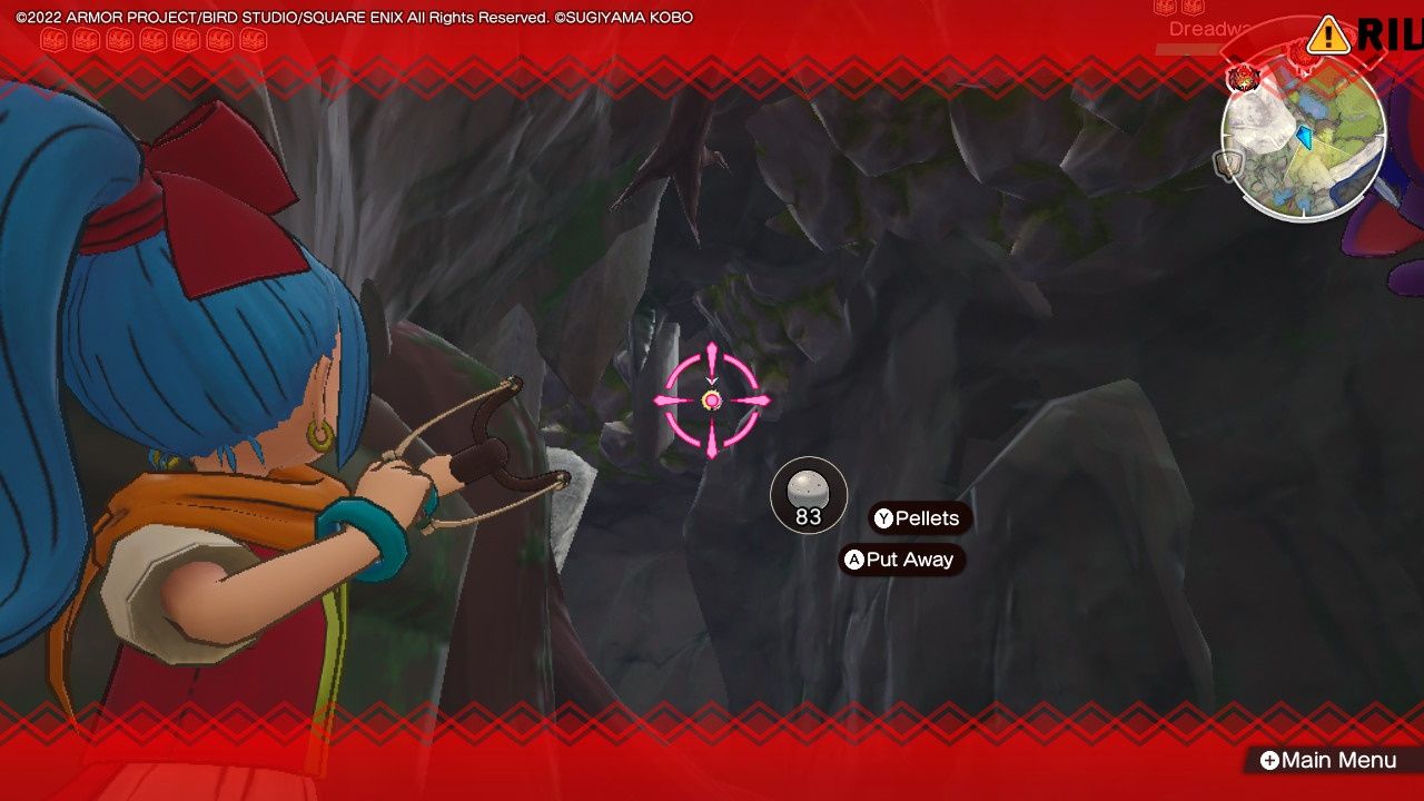 Dragon Quest Treasures,Balloons In Paternoggin, Lickspittle, The Balloon Hidden In The Cave