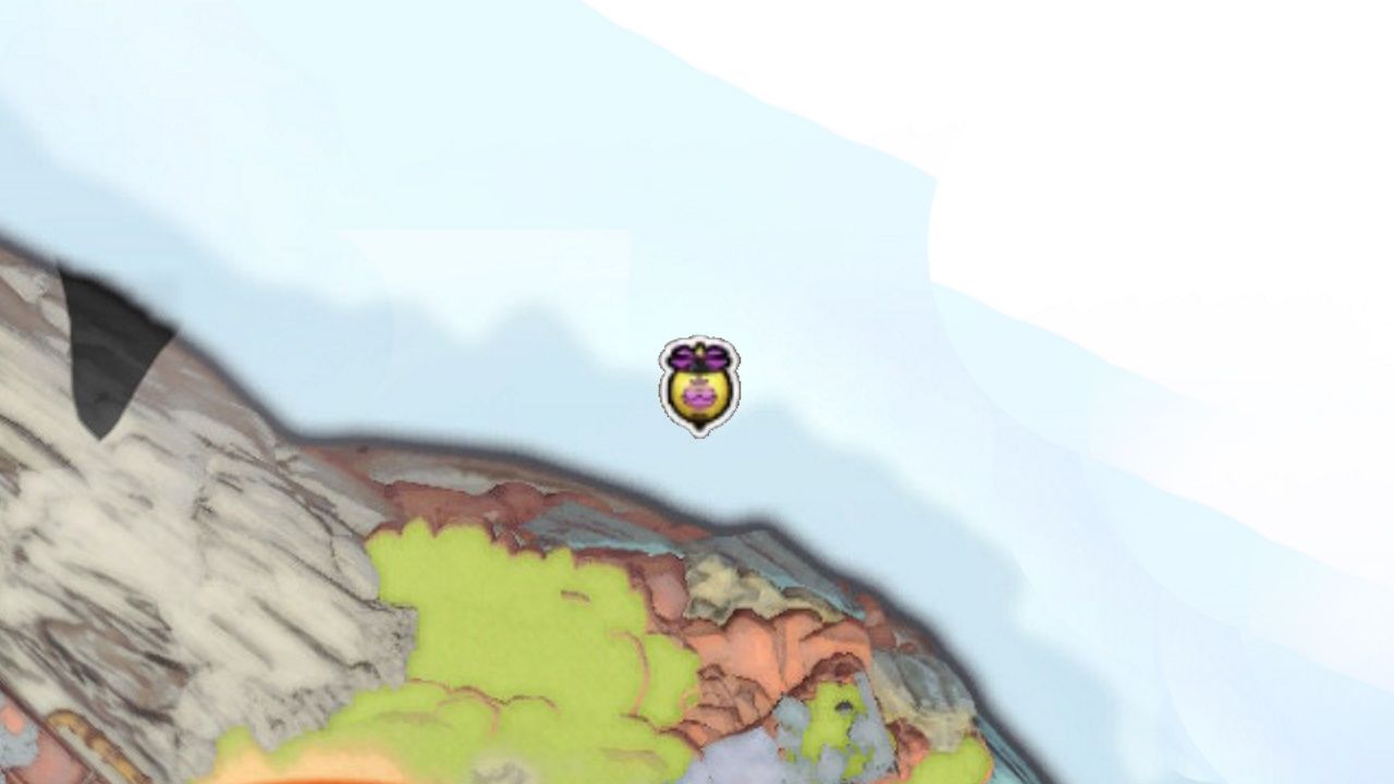 Dragon Quest Treasures,Balloons In Paternoggin, The Balloon Floating Off The Eastern Side Of The Island As Seen On The Map
