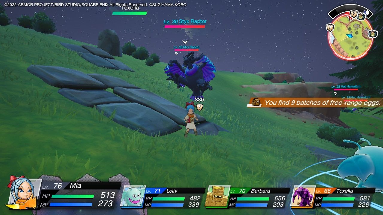 Dragon Quest Treasures, Banner Quests, Styx Raptors