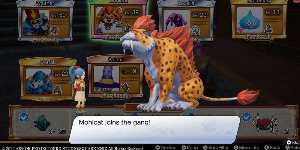dragon quest treasures great sabrecat