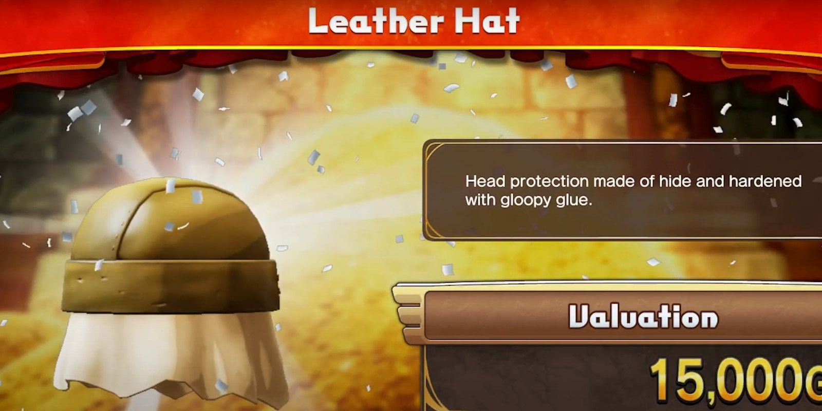 Dragon Quest Treasures leather hat