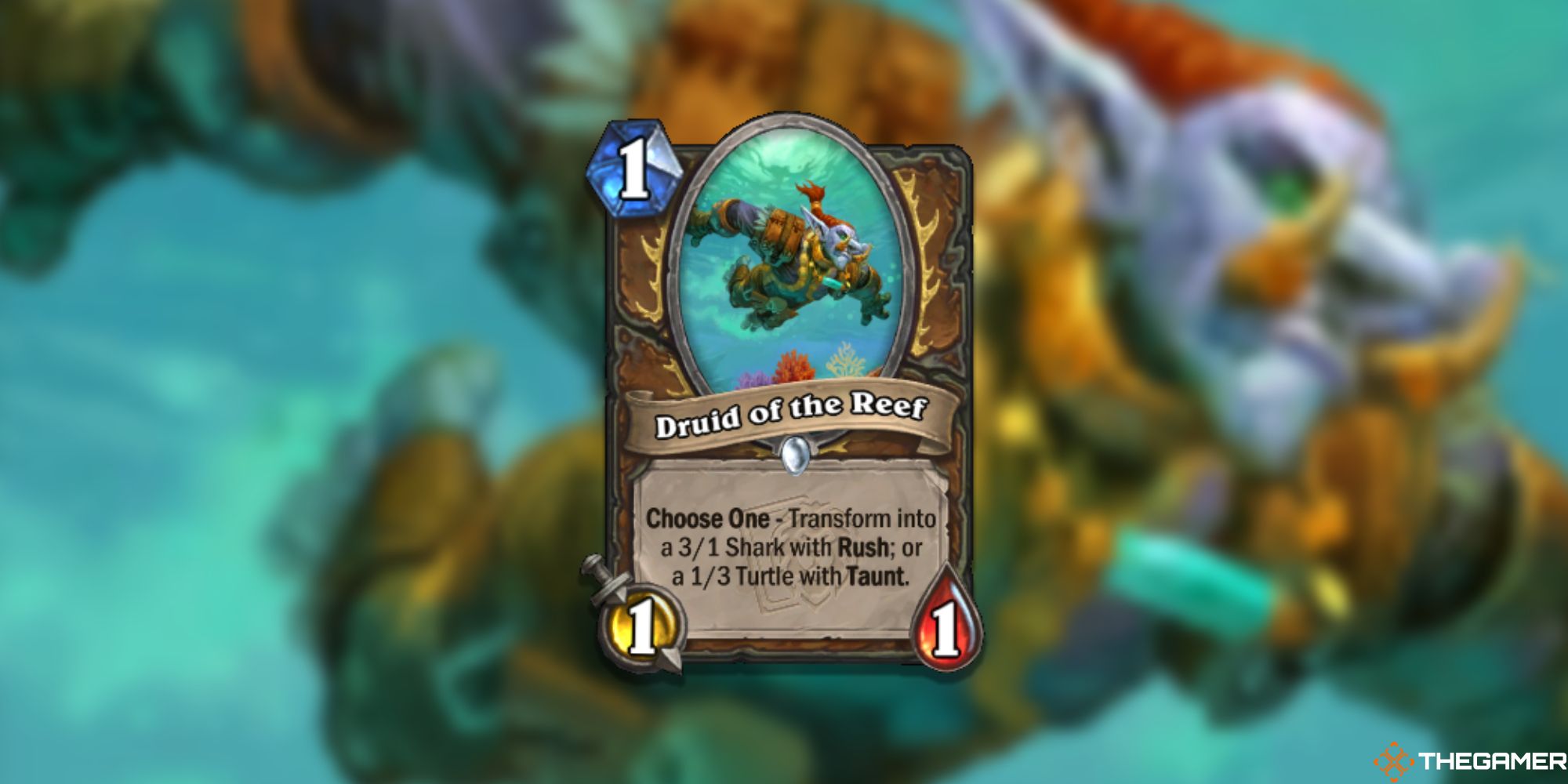 Druid of the Reef Hearthstone Card
