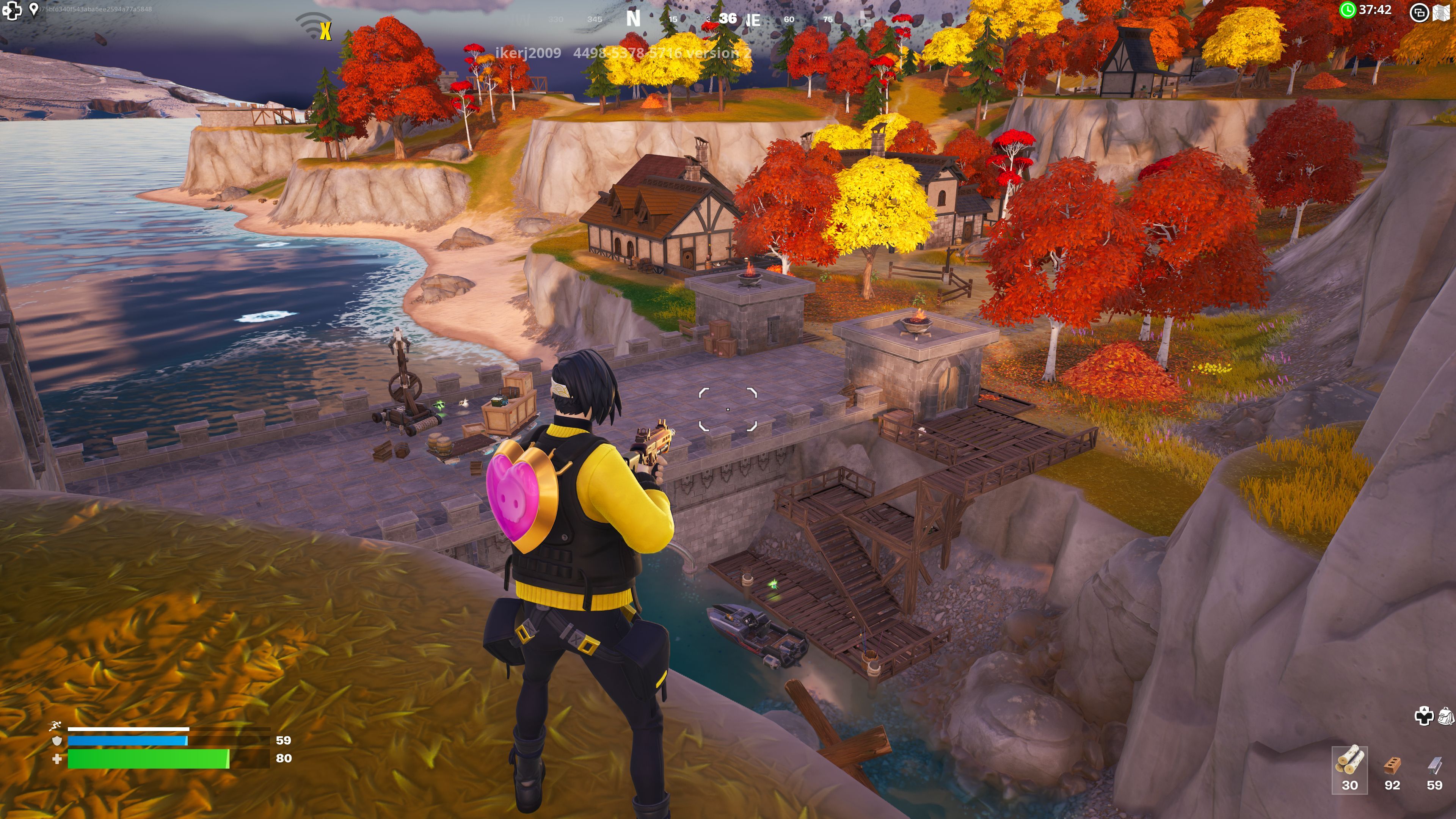 View of Fortnite Breakwater Bay