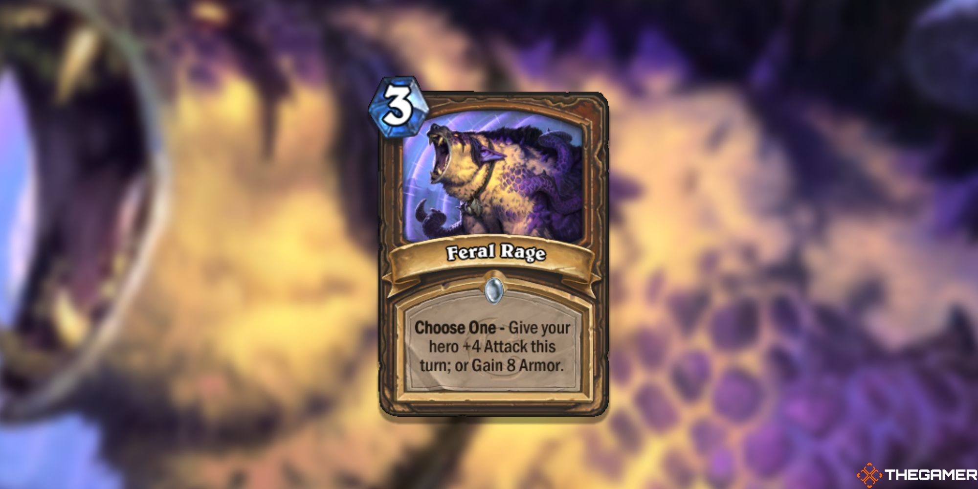 Feral Rage Hearthstone Card
