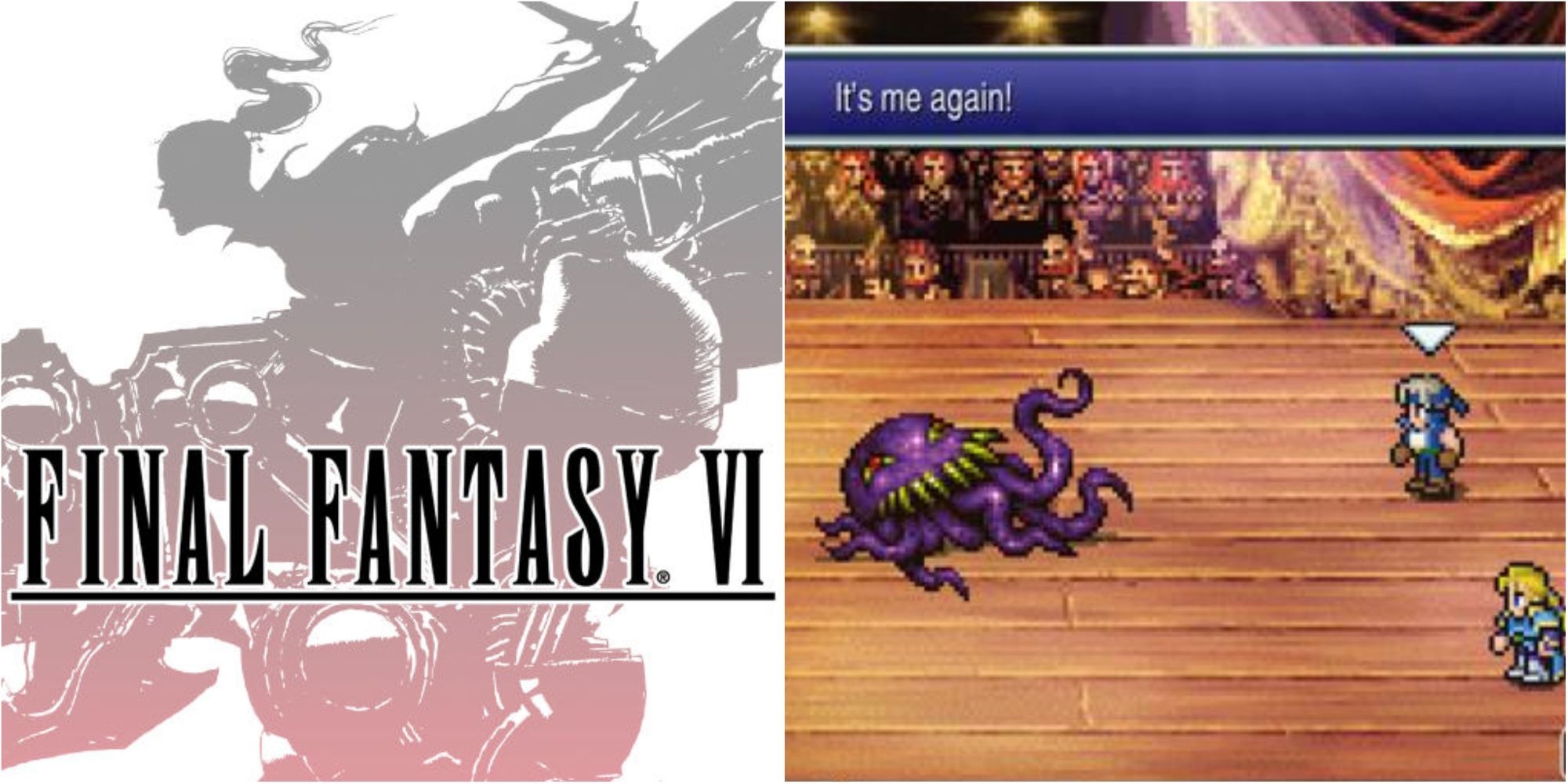 final fantasy 6 cover and gameplay