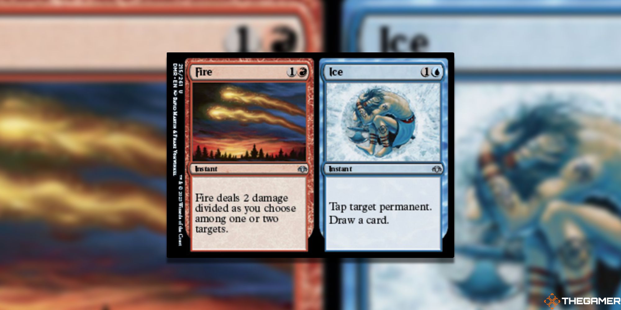 Fire and Ice Magic The Gathering Card
