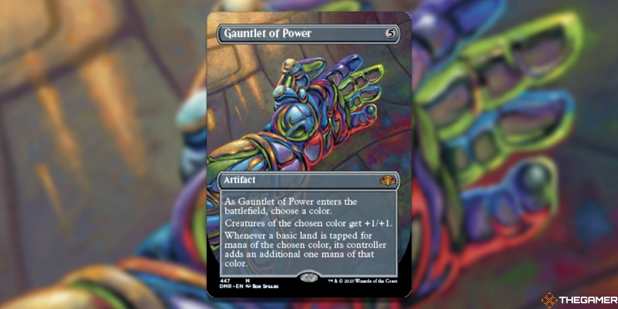 Gauntlet of Power by Ron Spears - MTG Artifact DMR