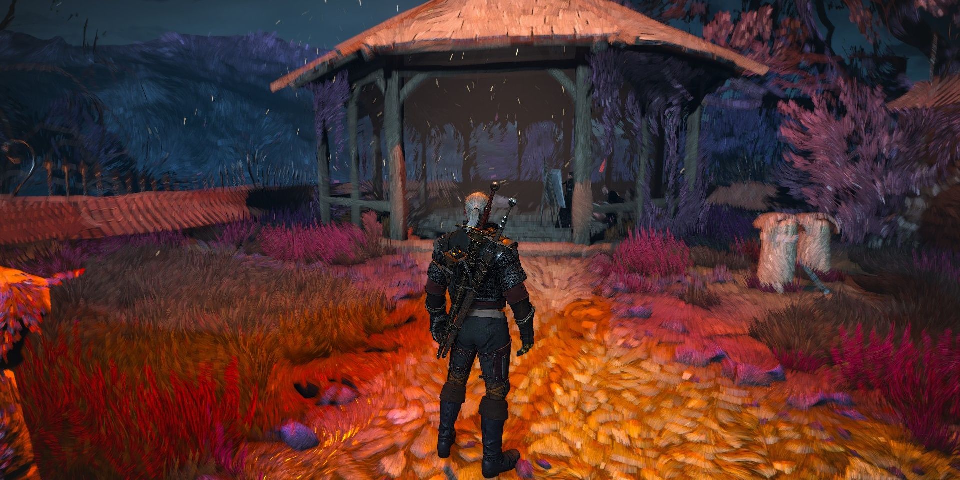 Geralt in the Painted World