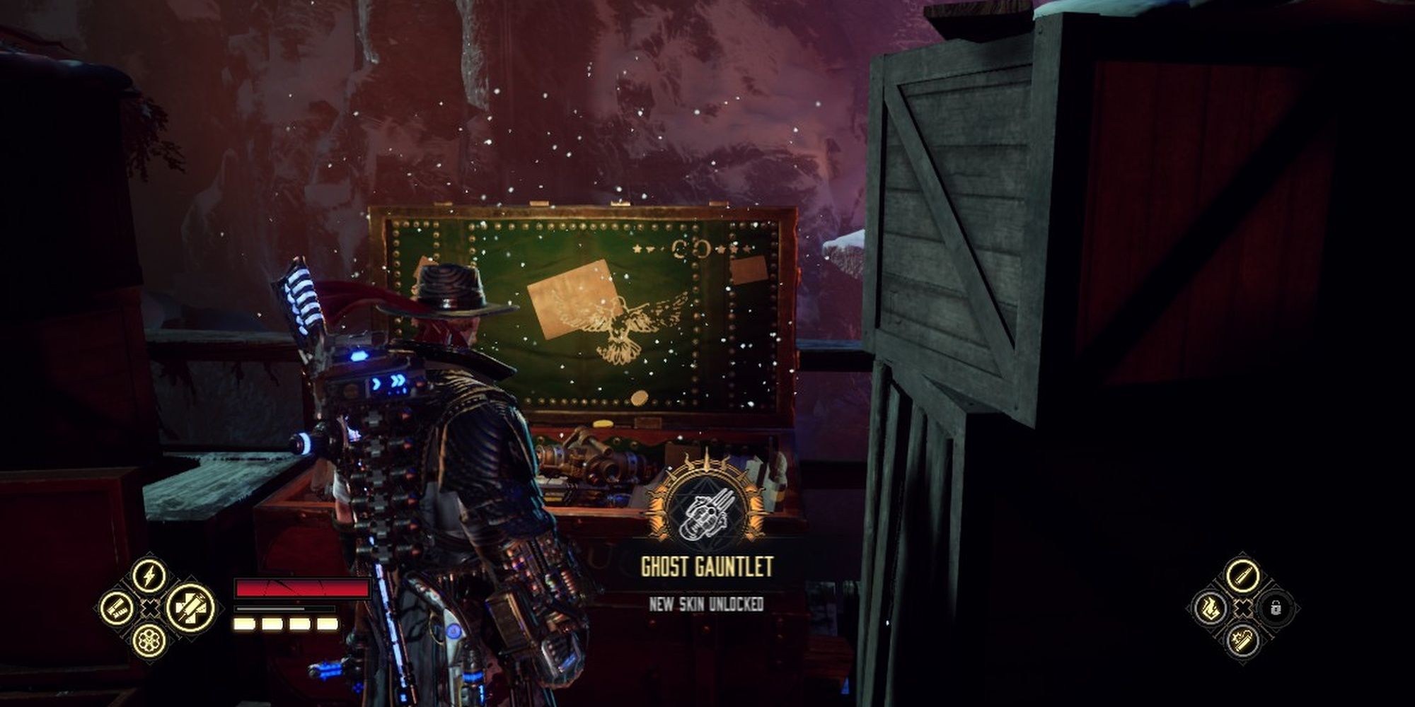Evil West: Jessie Rentier Discovering The Ghost Gauntlet Skin