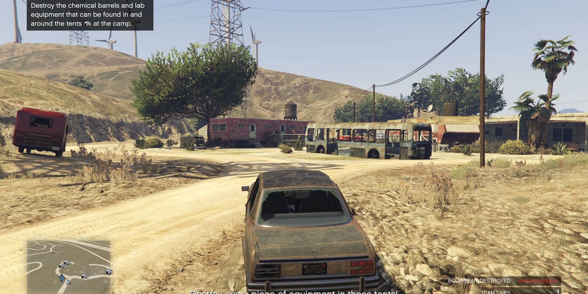 grand theft auto online arriving at hippie camp