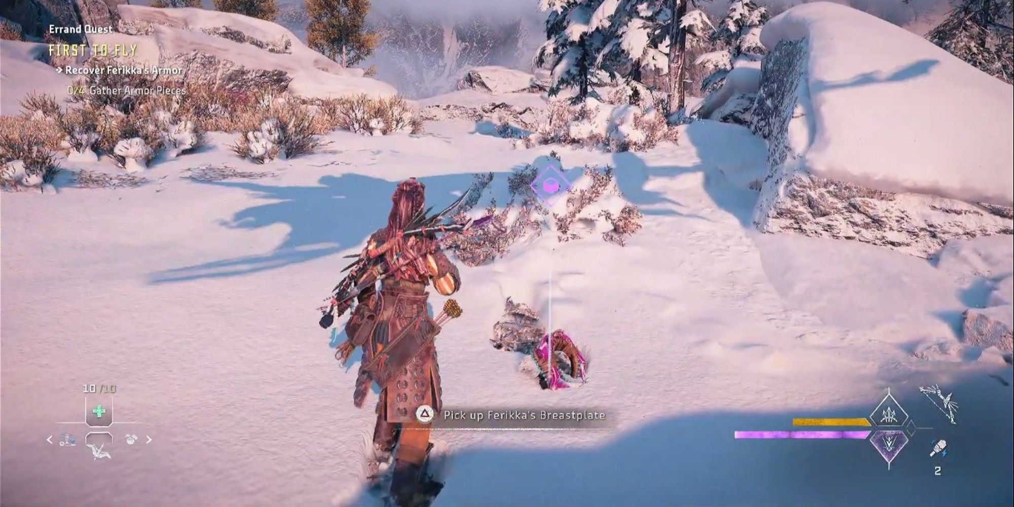 Horizon Forbidden West First to Fly Quest Breastplate Armor Piece