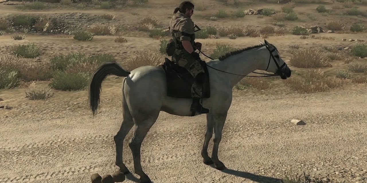 Horse pooping on command in MGS5