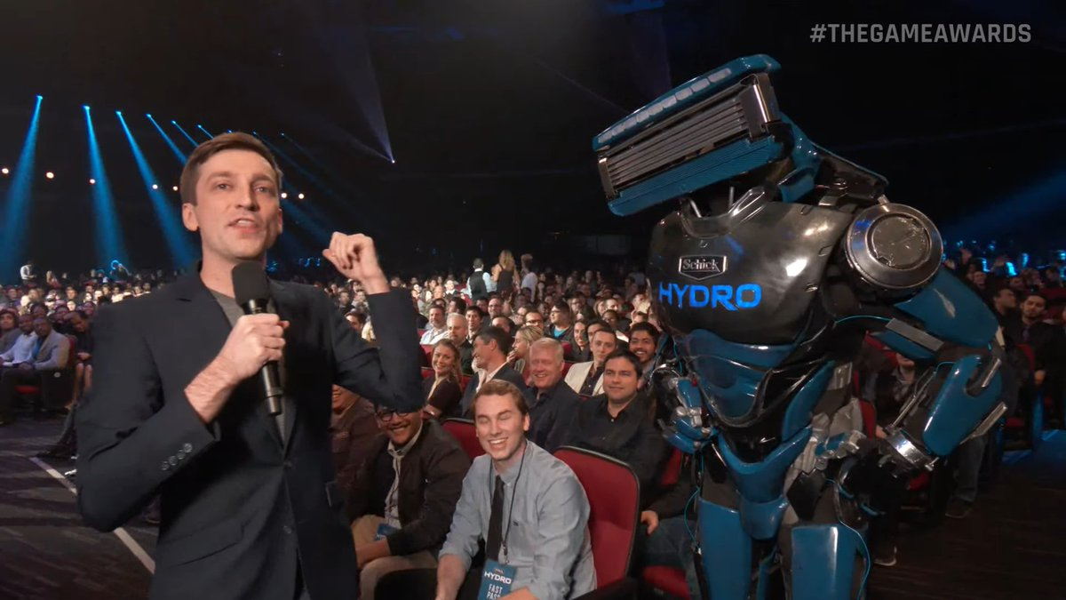 Hydrabot at The Game Awards 2020.