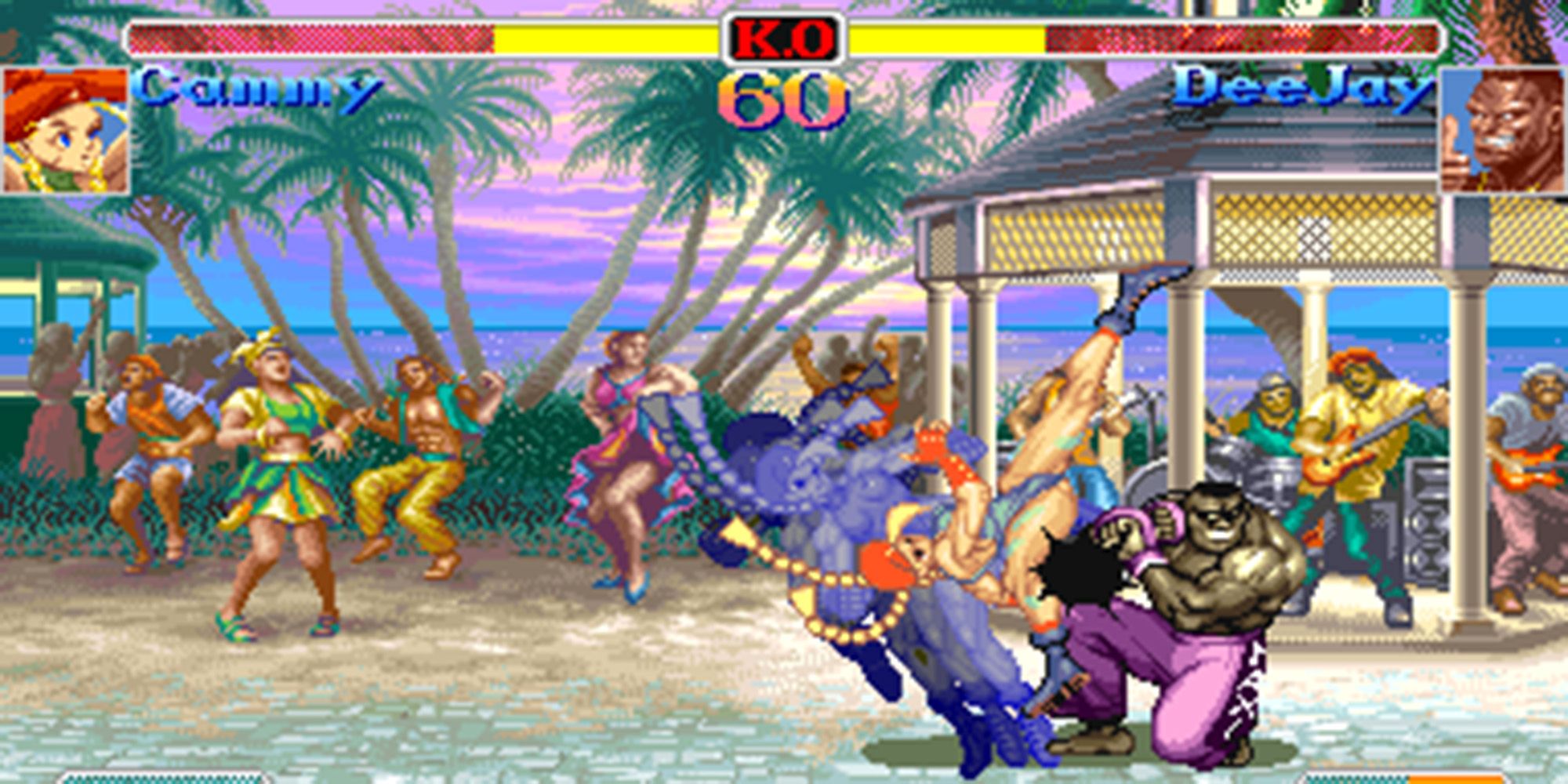 Hyper Street Fighter 2 Cammy vs DeeJay