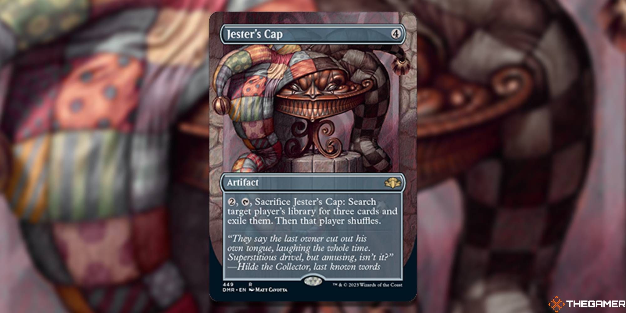Jester's Cap by Matt Cavotta - MTG Artifacts DMR