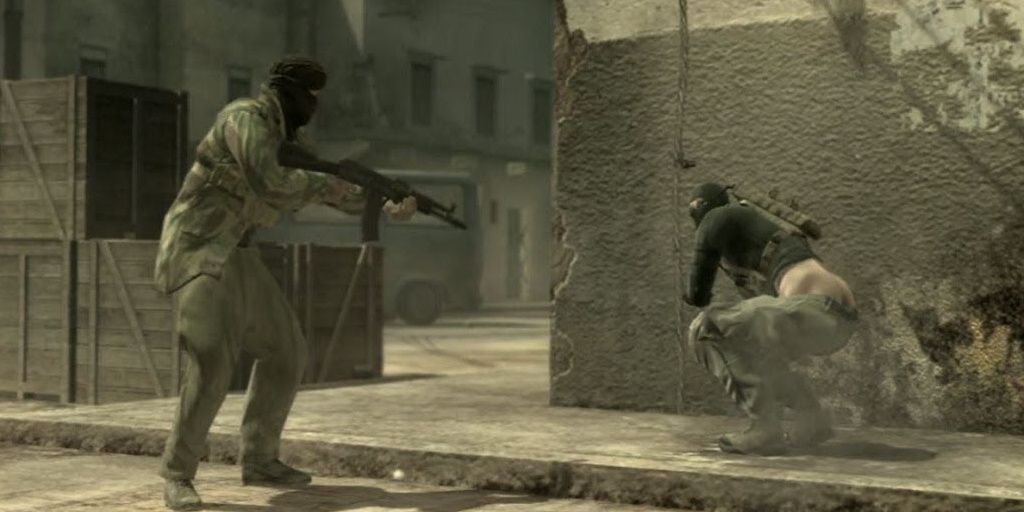 Johnny caught defecating in MGS3