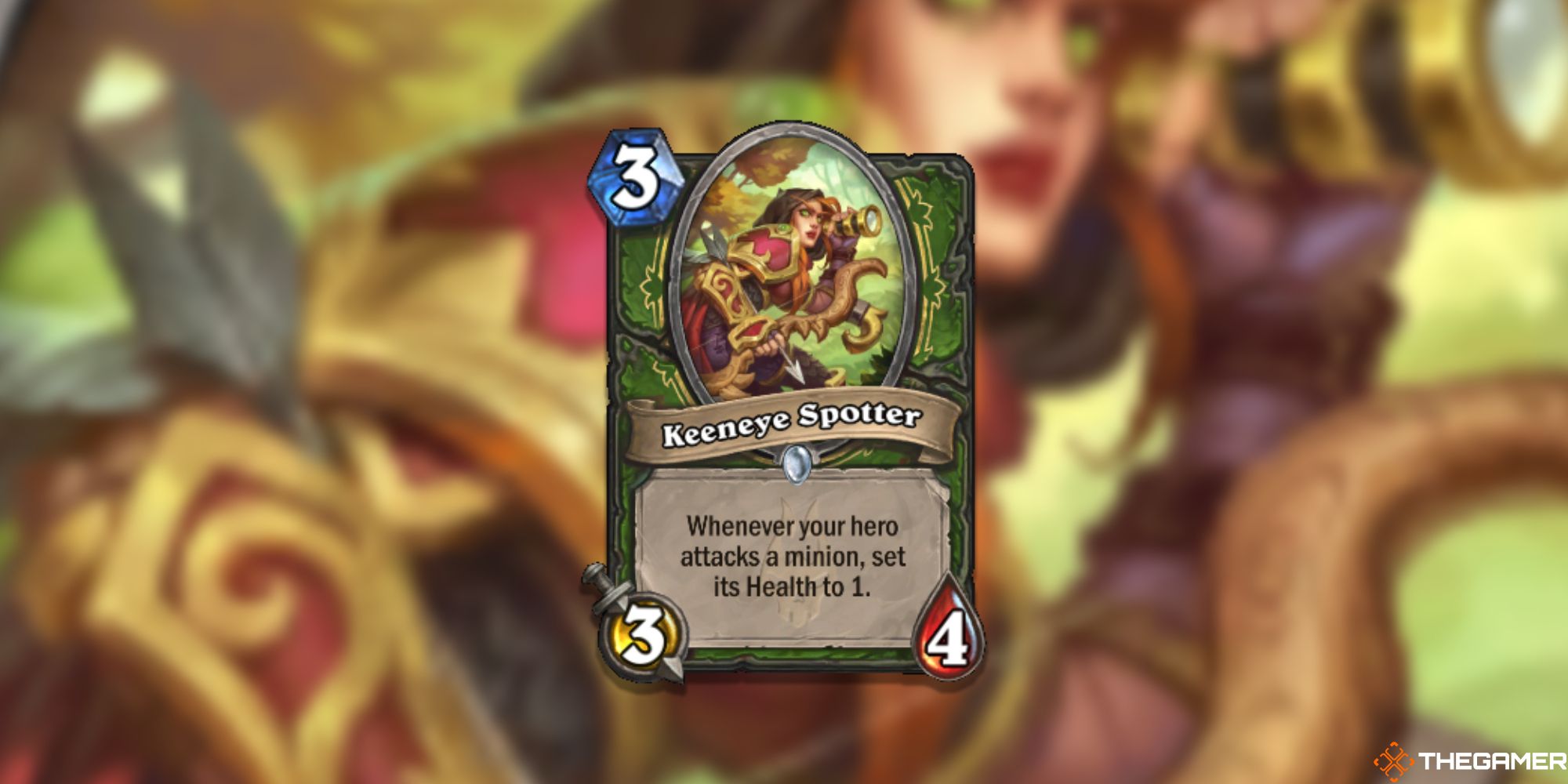 Keeneye Spotter Hearthstone Card