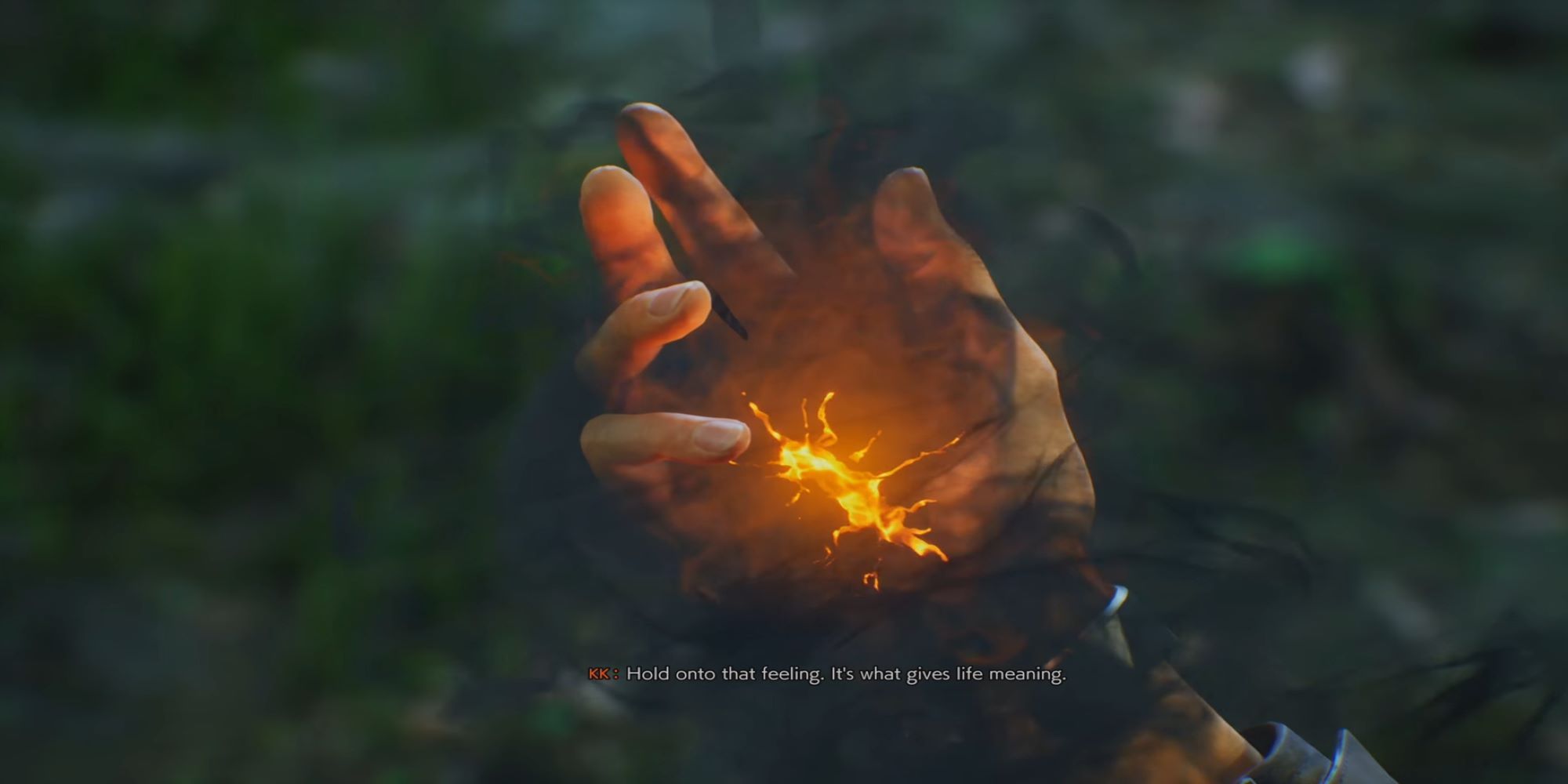 KK on what gives life meaning in Ghostwire Tokyo