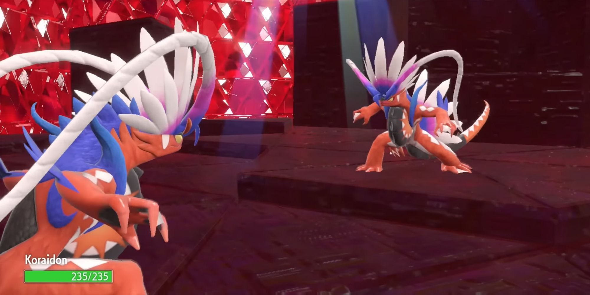 koraidon in the final battle against itself