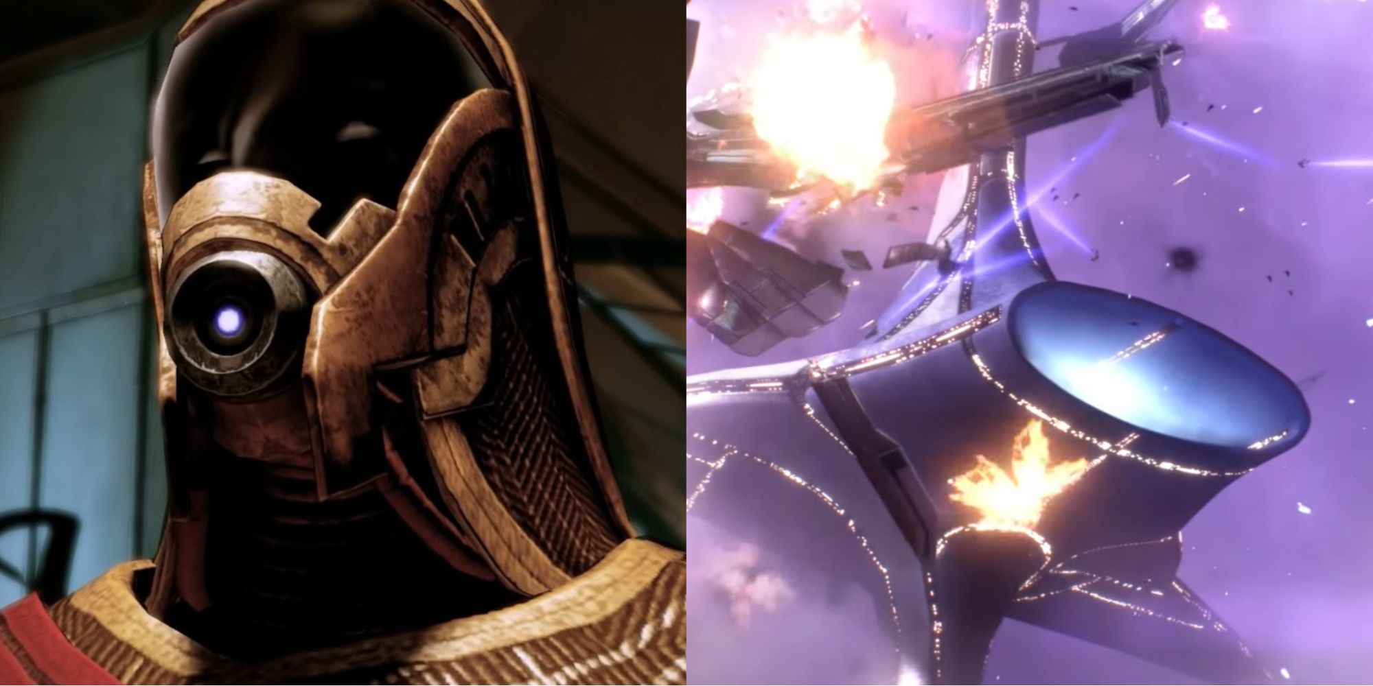 Mass Effect Renegade Choices Featured Split Image