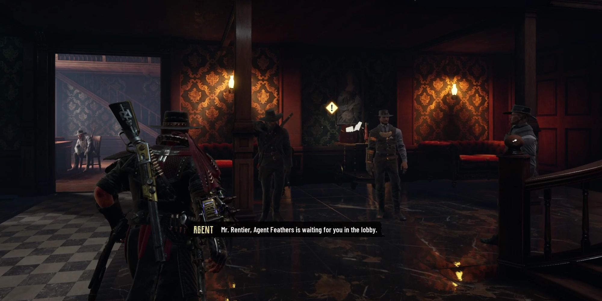 Evil West: Rentier And Lincoln Collectible Lore Note