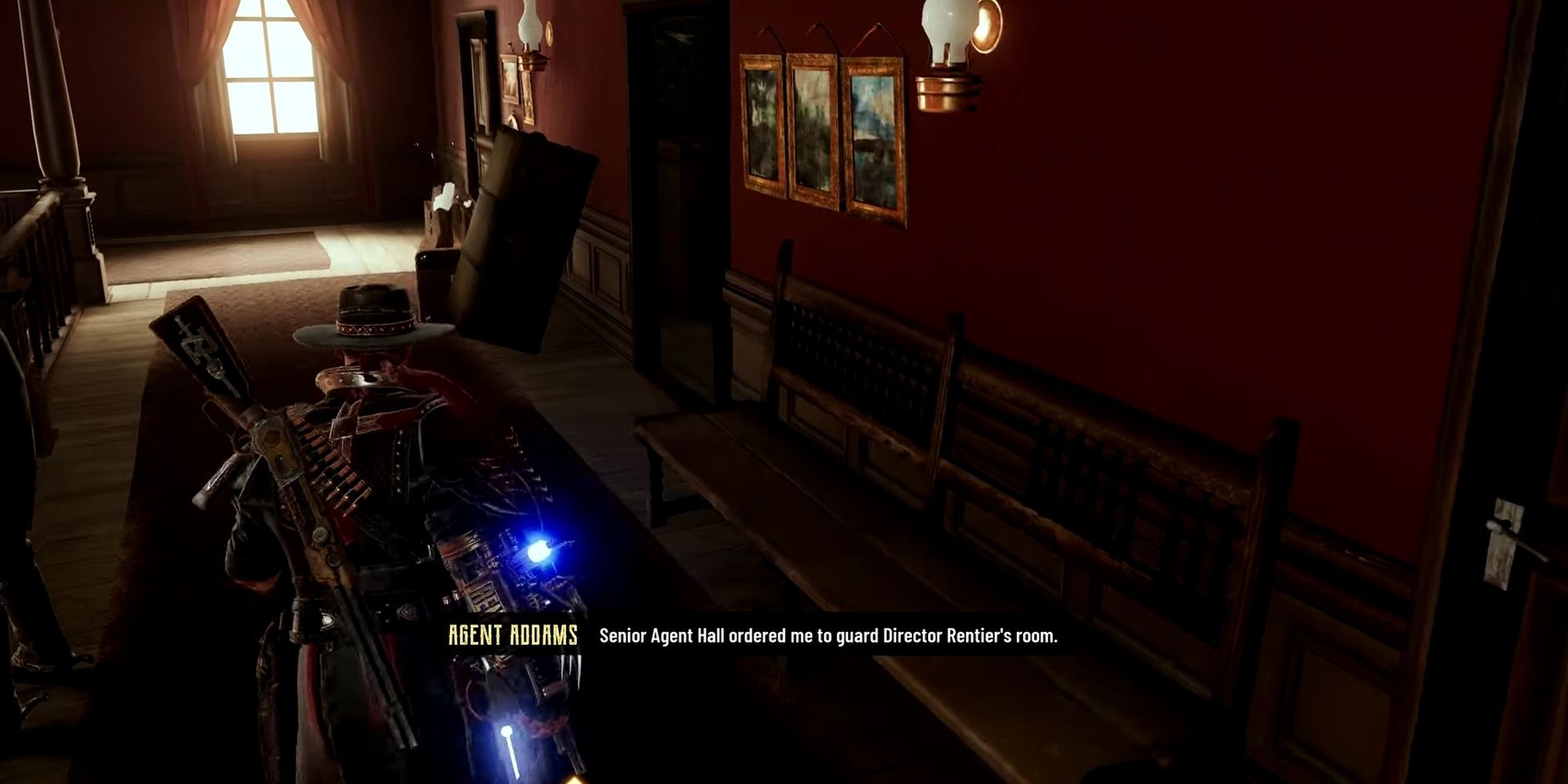 Evil West: Location Of William Rentier Writing Lore Note