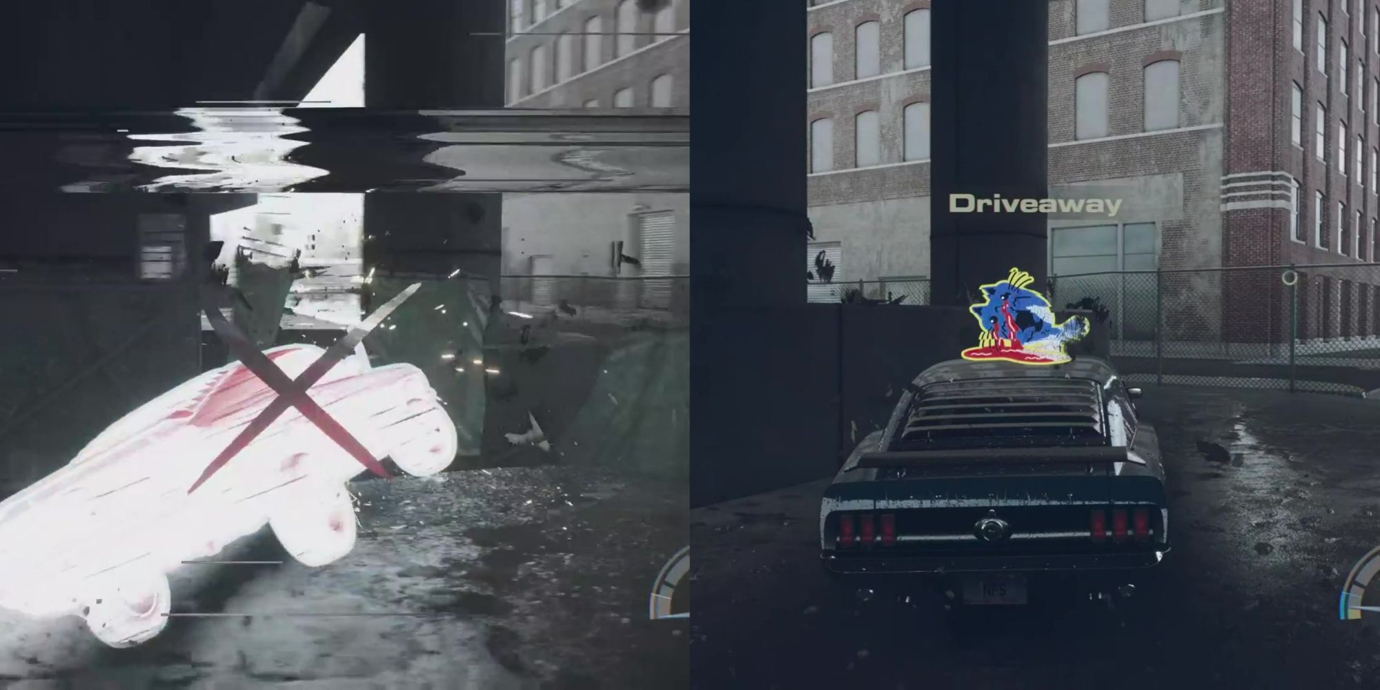 NFS Unbound Car Wreck