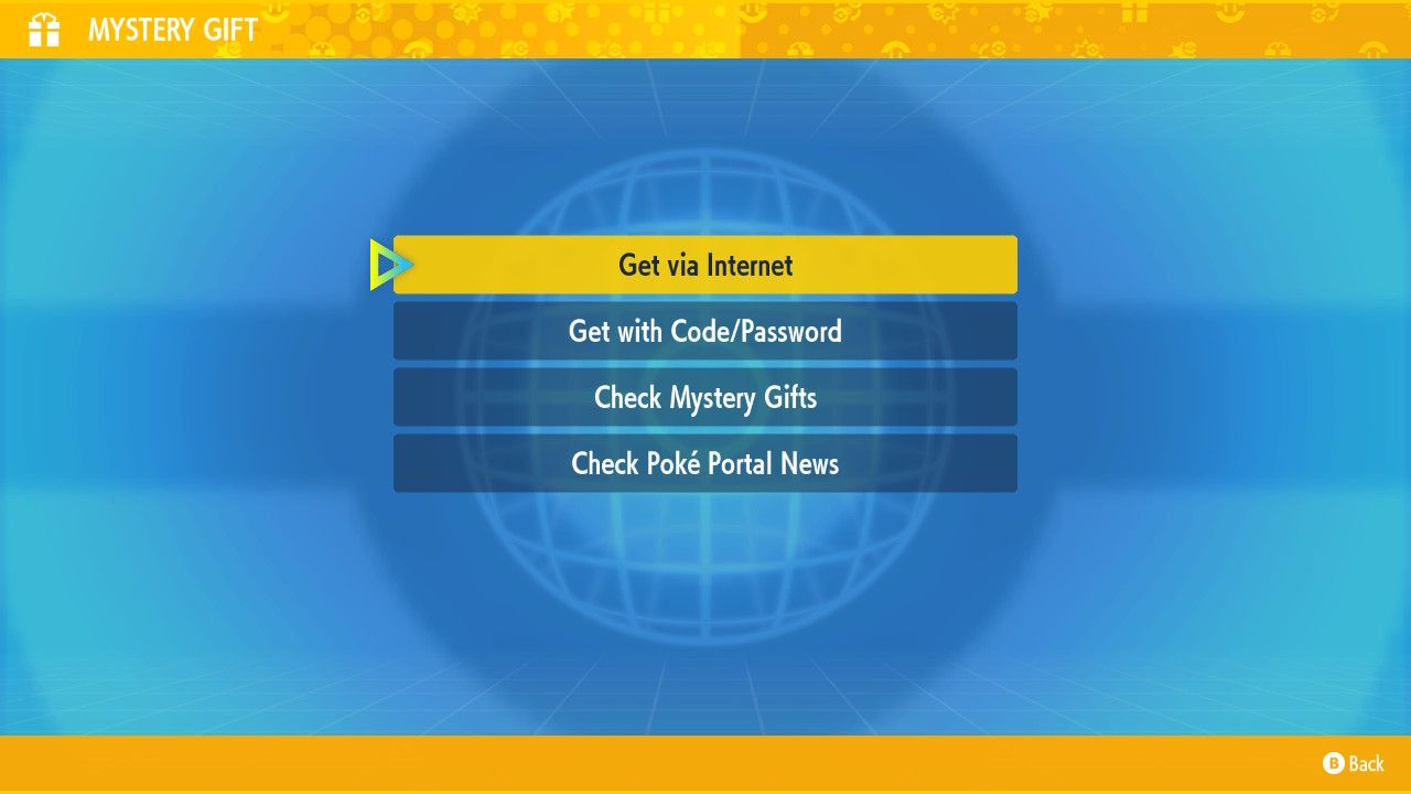 Mystery Gift Menu Poke Portal Multiplayer