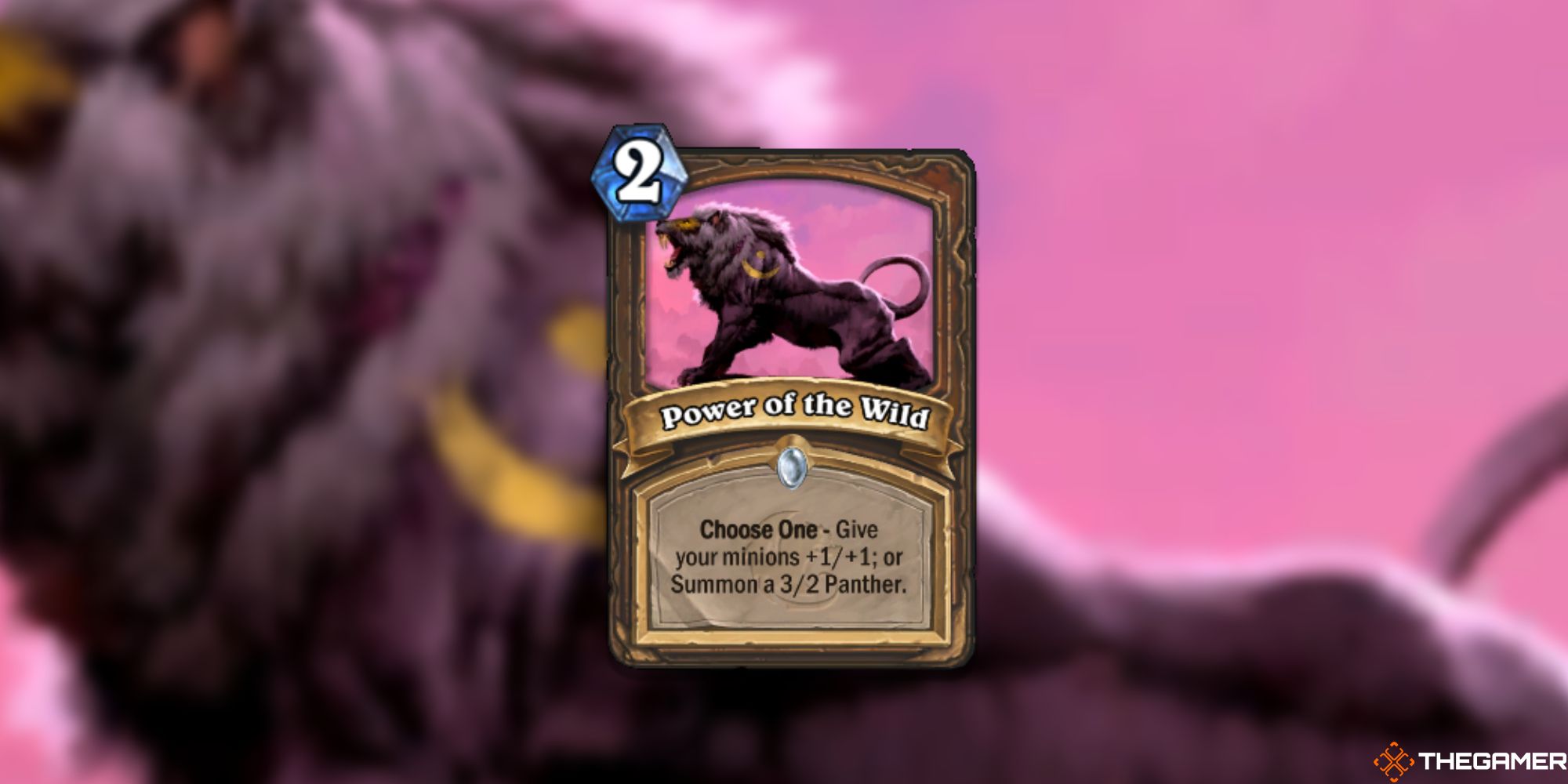 Power of the Wild Hearthstone Card