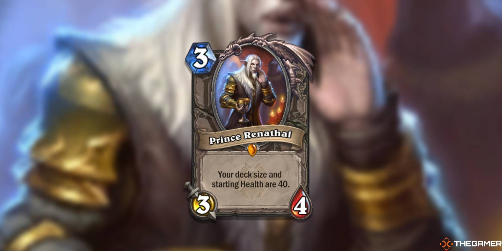 Prince Renathal Hearthstone Card Murder At Castle Nathria