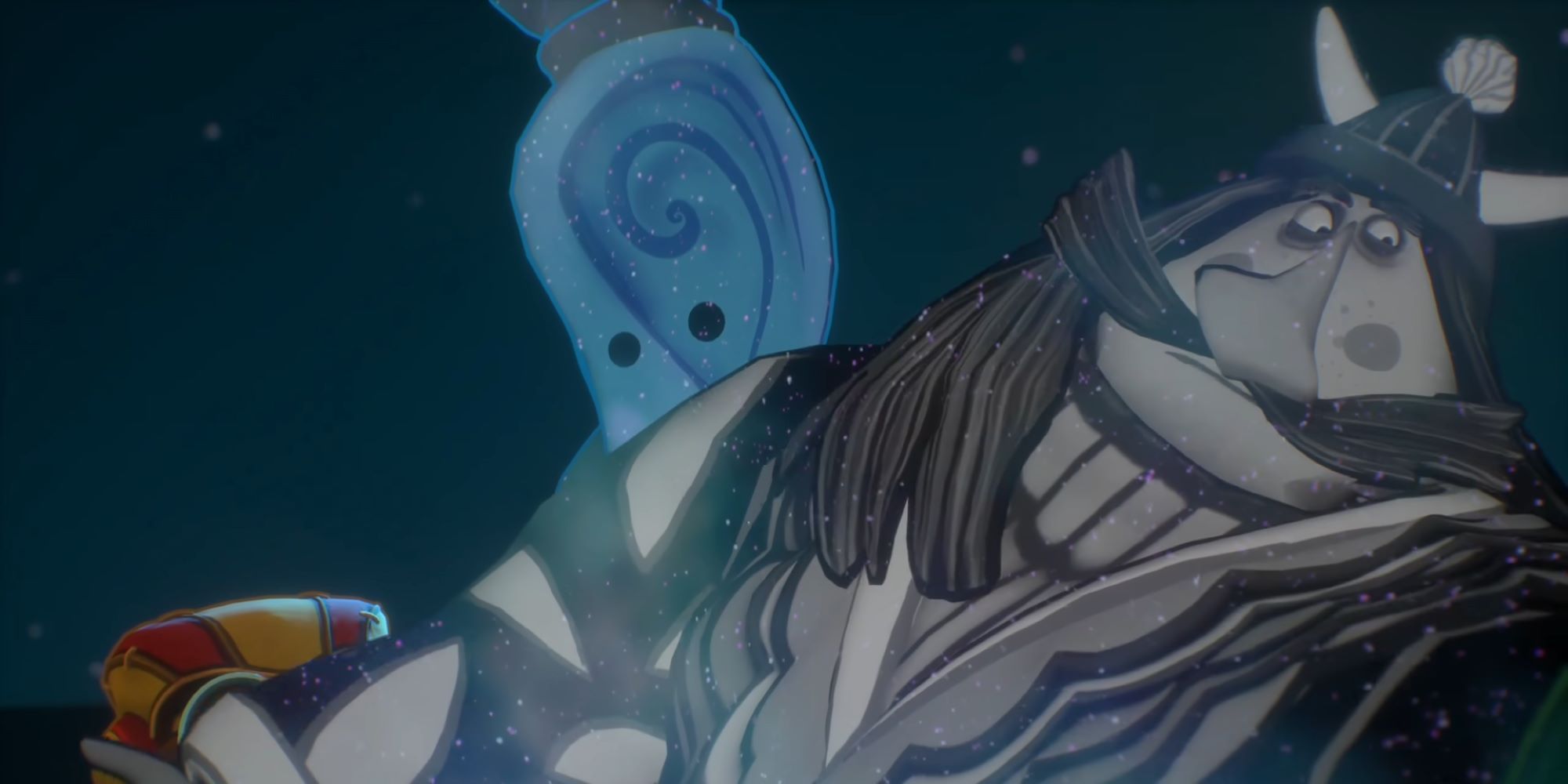 PSI King talking about loneliness in Psychonauts 2