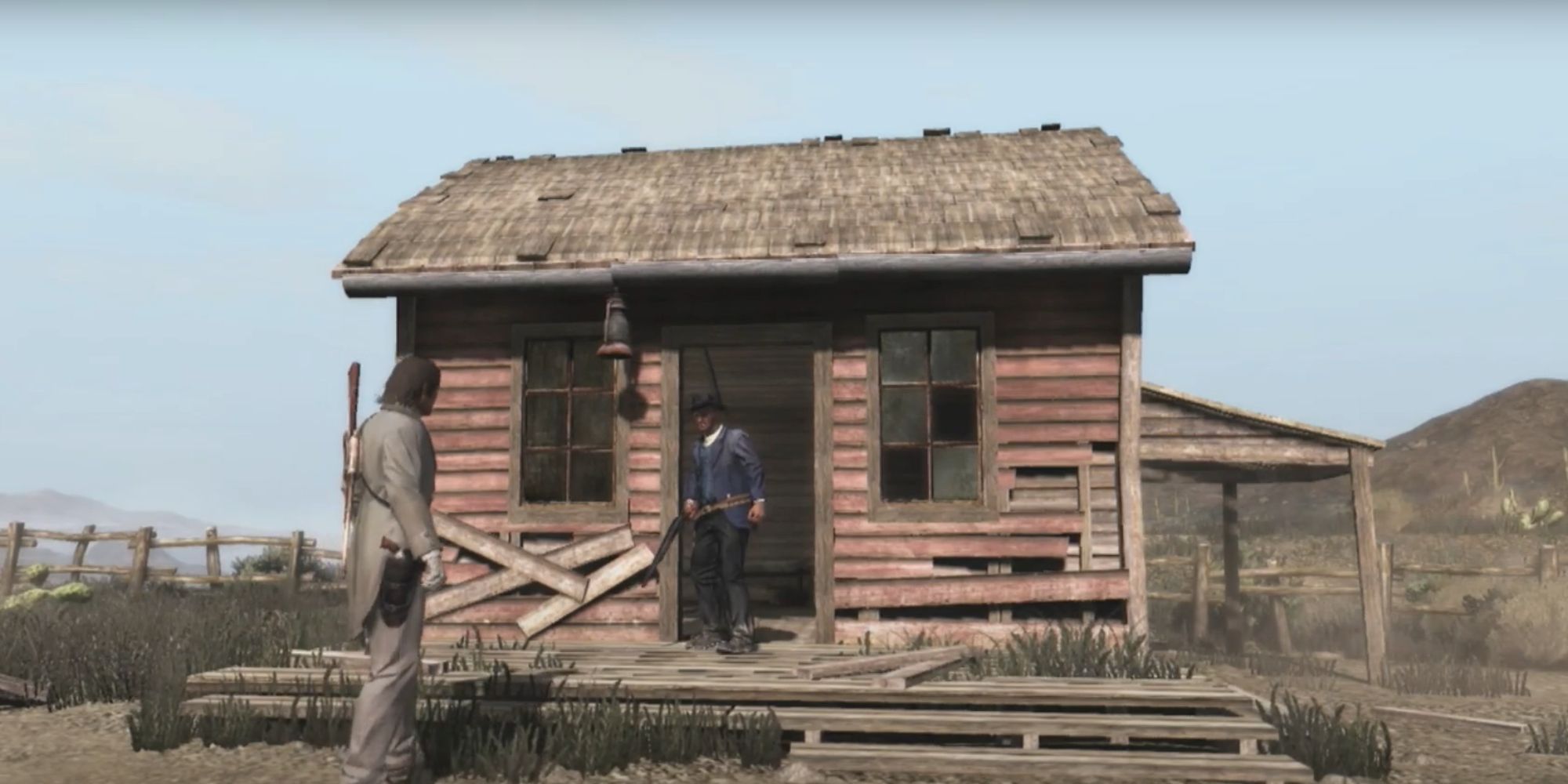 Red Dead Redemption Screenshot Of Pleasance House