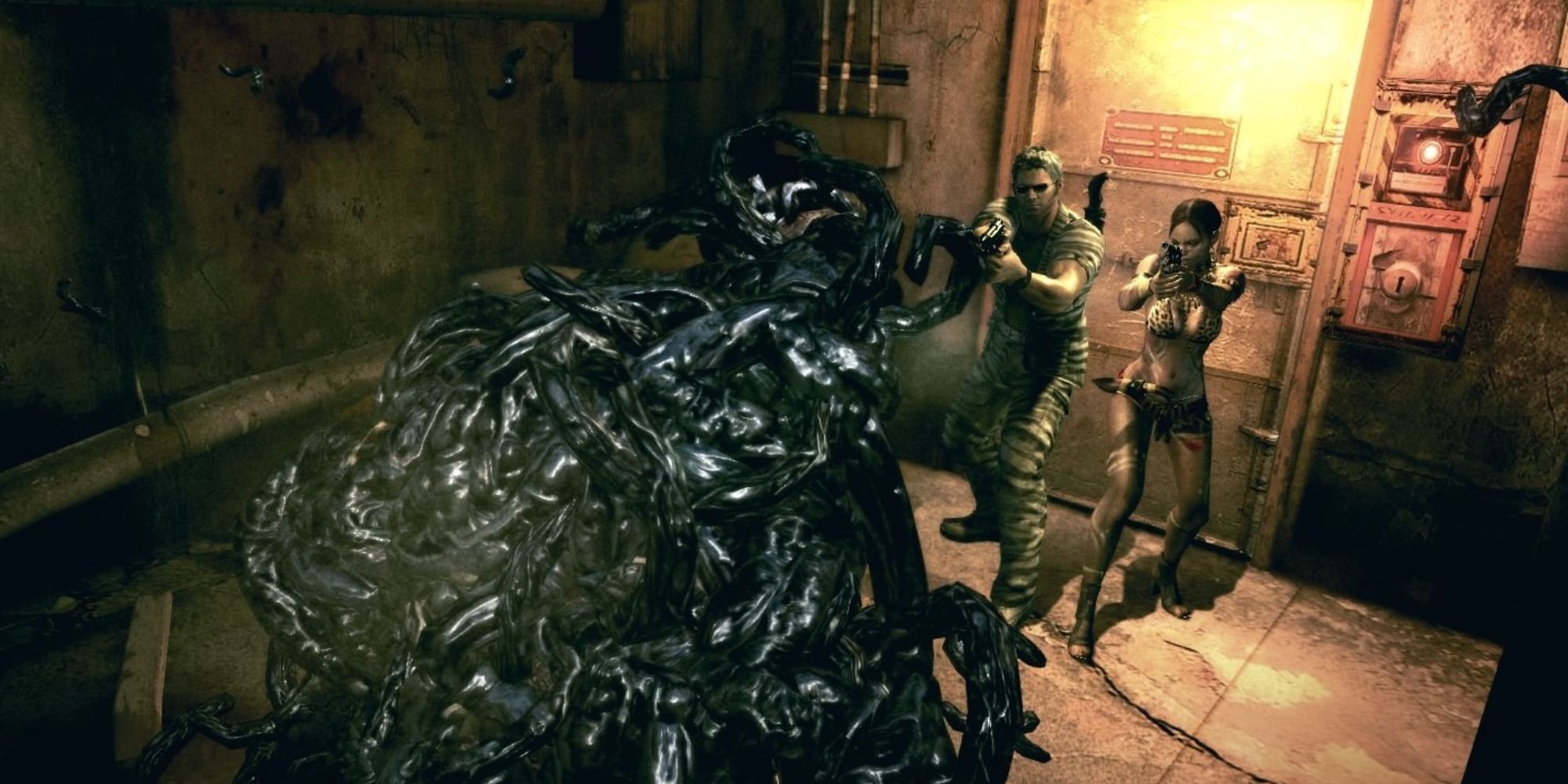 Resident Evil 5 Screenshot Of Uroboros Boss