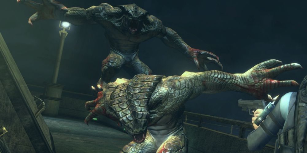 Resident Evil Revelations Screenshot Of Hunters