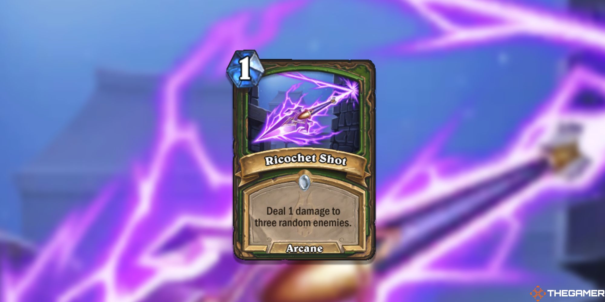 Ricochet Shot Hearthstone Card