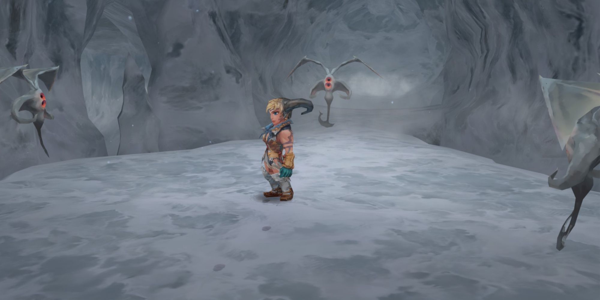 Romancing SaGa Minstrel Song West Cave Miniboss