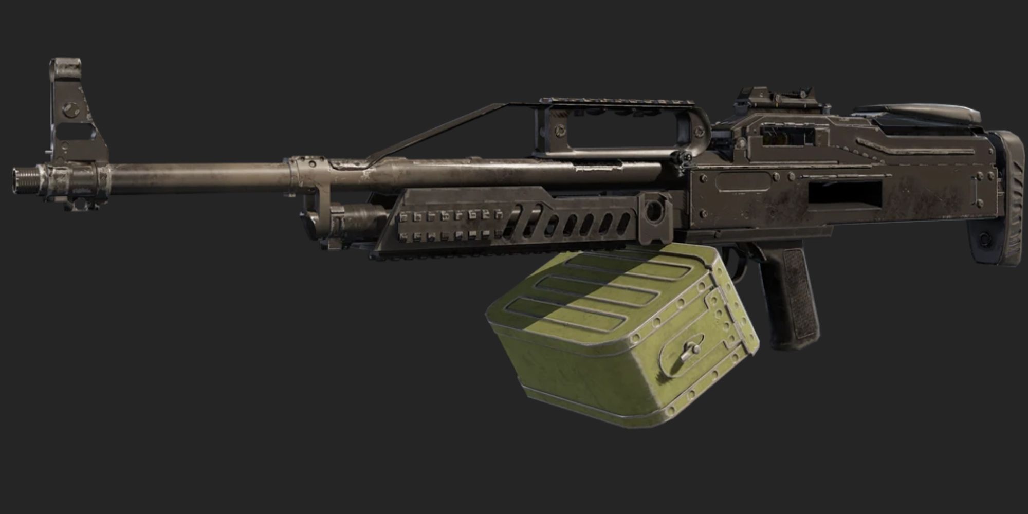 Model and icon of the 6P41 LMG in Rainbow Six Siege