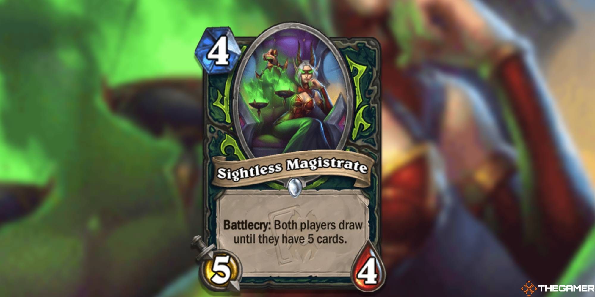 Sightless Magistrate Hearthstone Card Murder At Castle Nathria