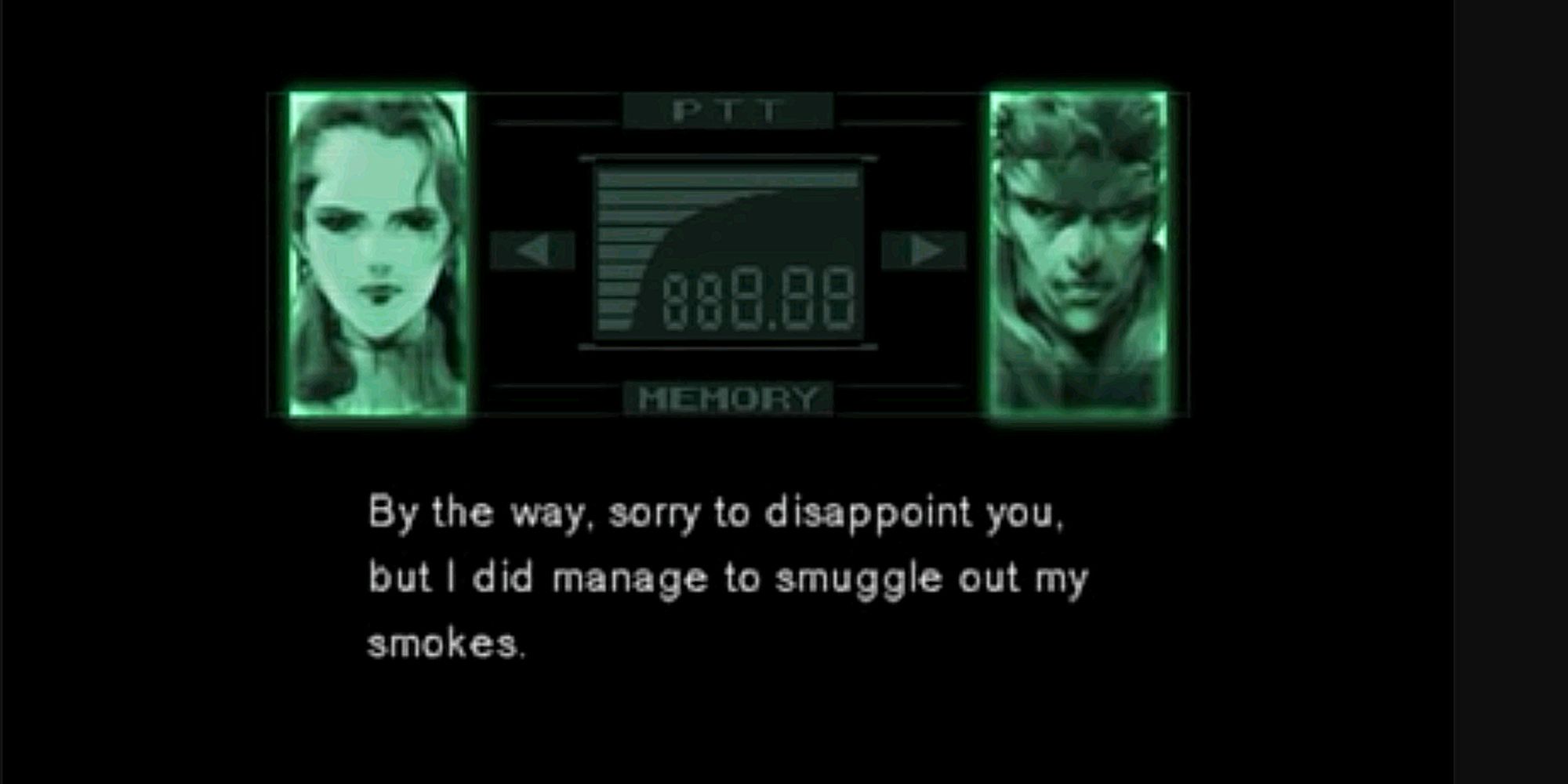 Smokes Metal Gear Solid